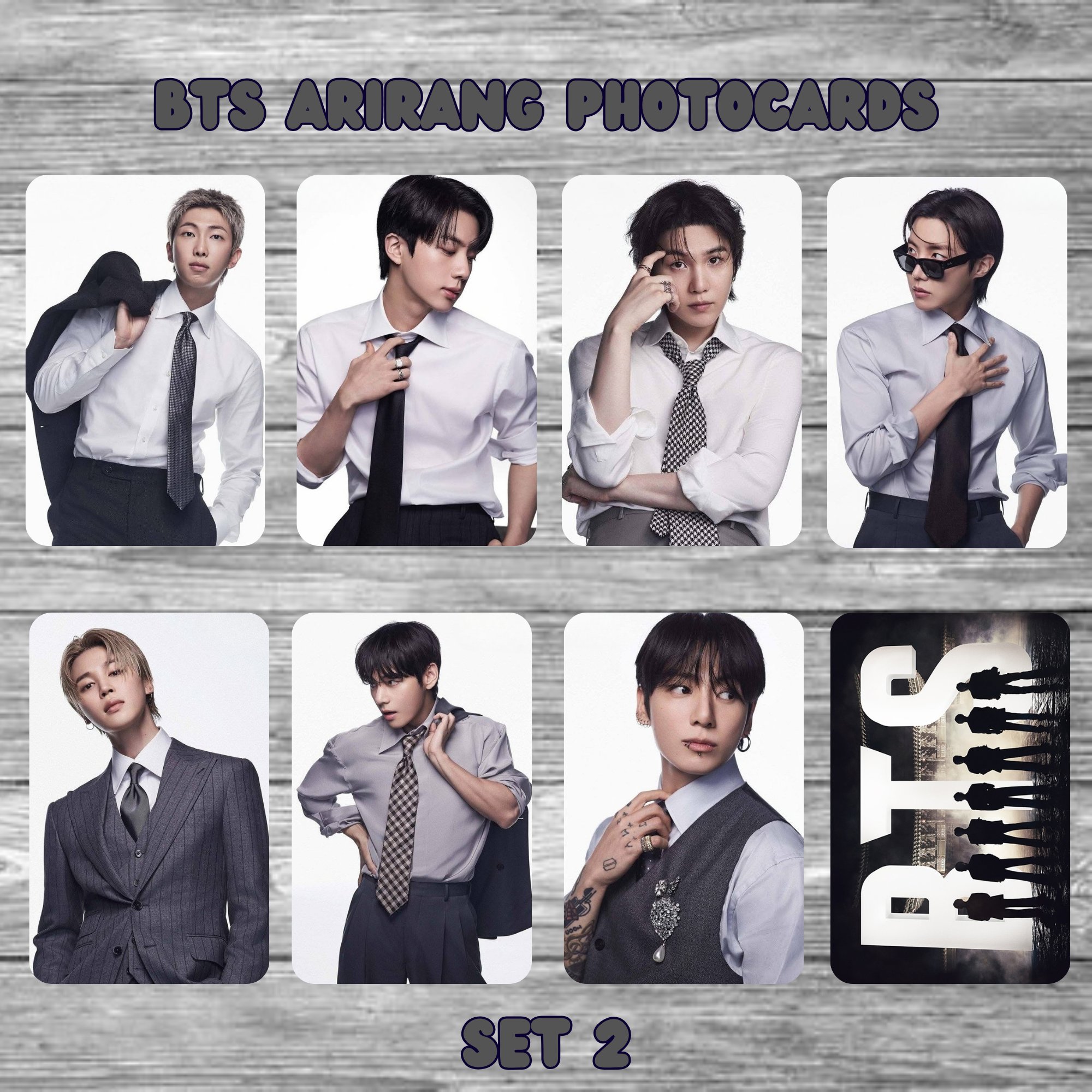 BTS ARIRANG Photocard Set | Created By VMarie